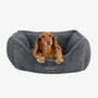 Cloud reversible dog & cat bed