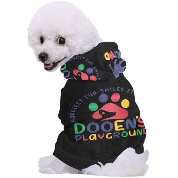 Custom design dog hoodie