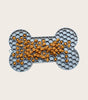 Silicone bone shape lick pad