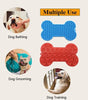 Silicone bone shape lick pad