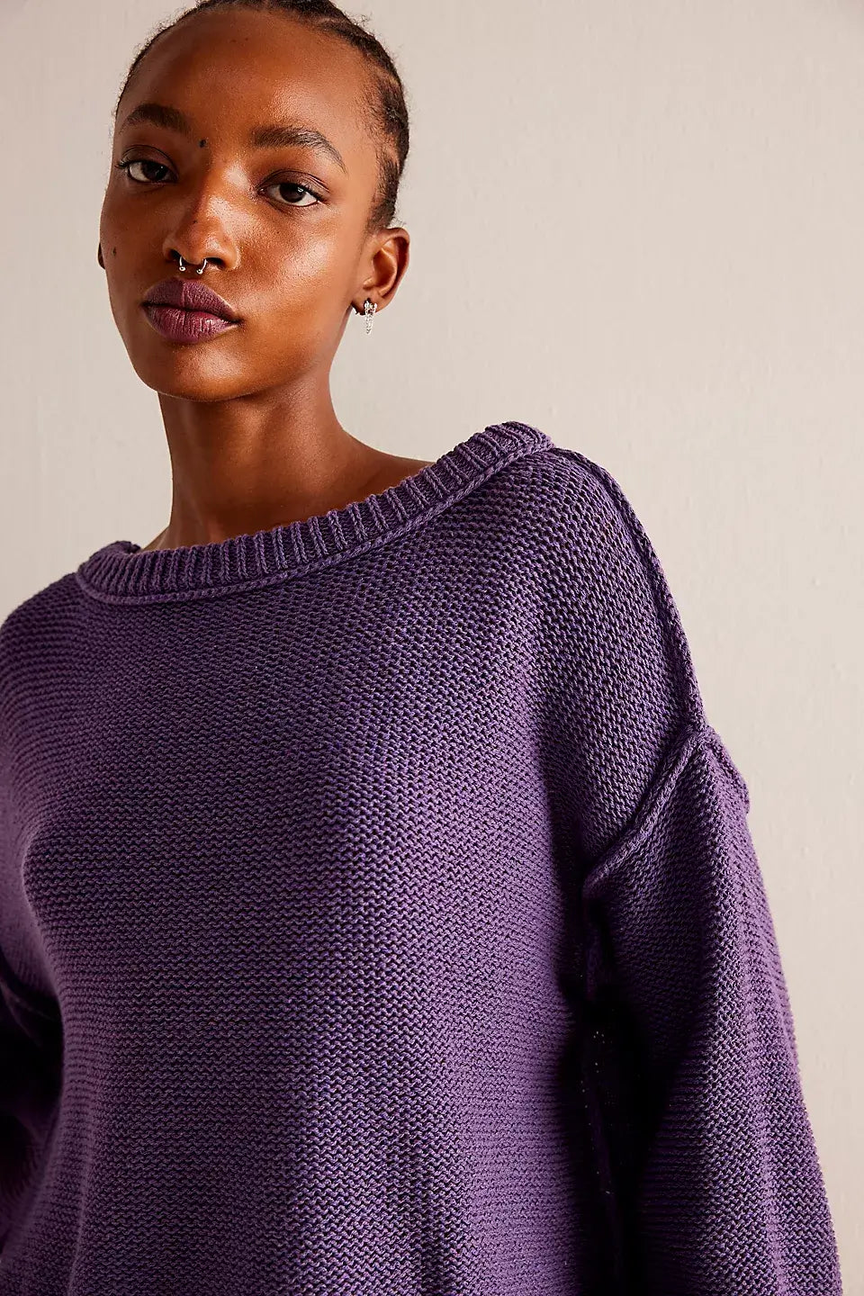 Inside out pullover