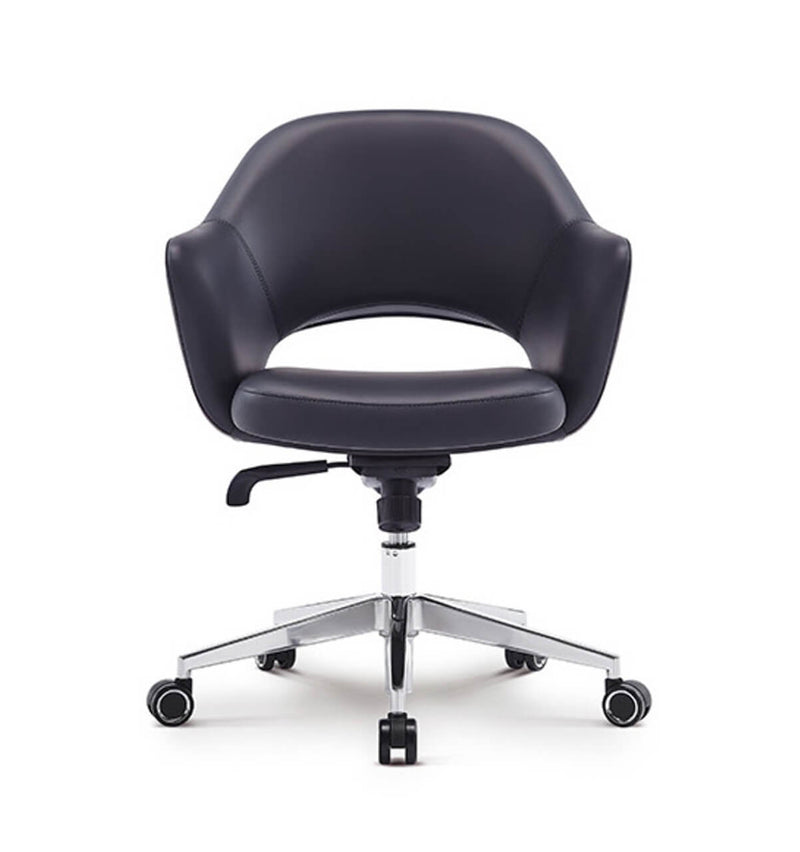 Swivel arm chair