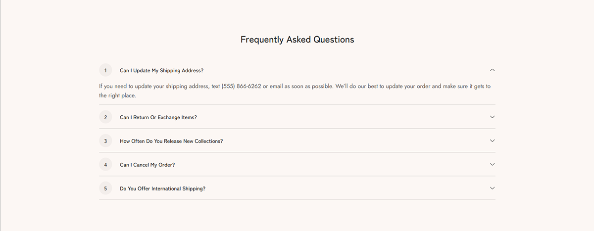 Collapsible content 2-8