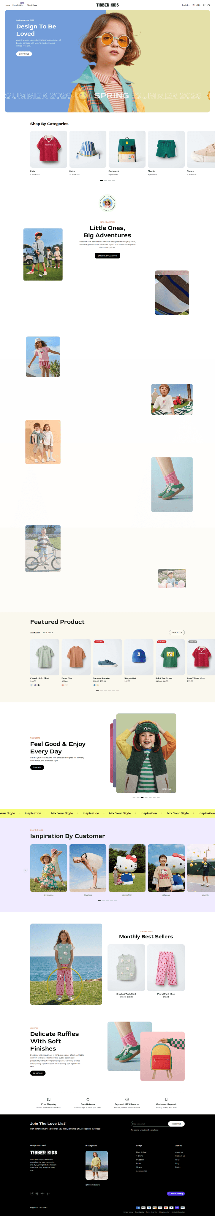 Tibber Kids - Homepage
