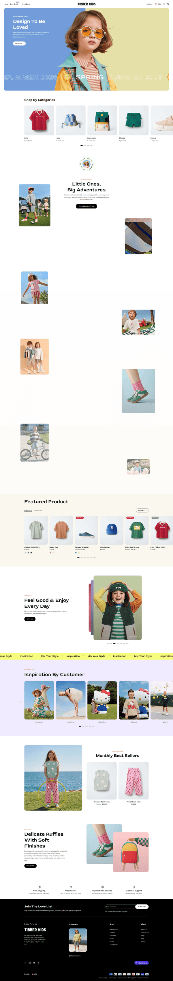 Tibber Kids - Homepage