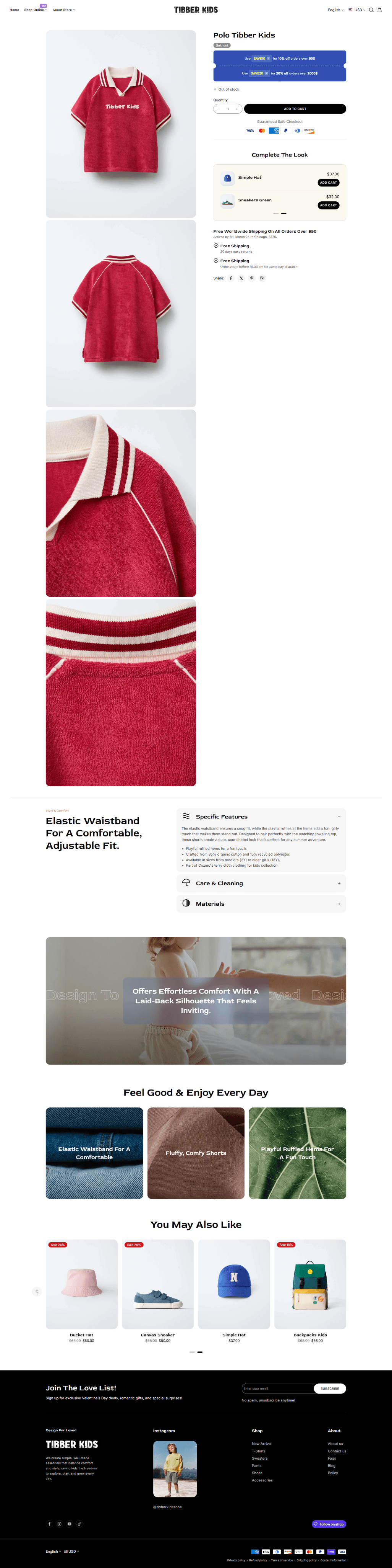 Tibber Kids - Product page