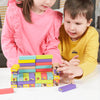 Wooden animal blocks